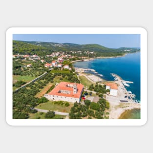 Kraj, island Pašman, Croatia Sticker